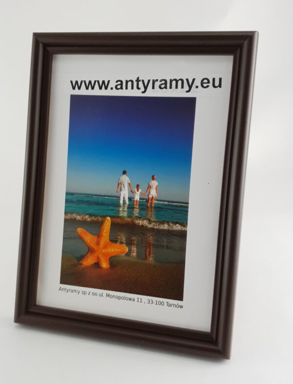 Rama Drewniana Czarny Mat – Monolityczna Elegancja / Profil 059/