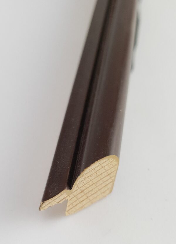 Rama Drewniana Czarny Mat – Monolityczna Elegancja / Profil 059/