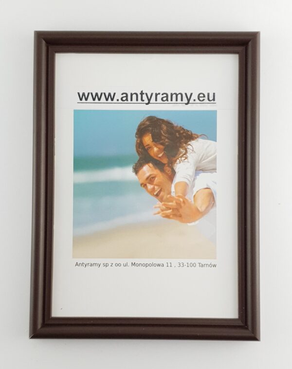 Rama Drewniana Czarny Mat – Monolityczna Elegancja / Profil 059/