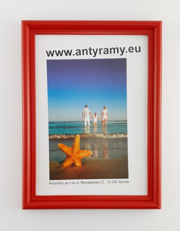 059C (3) Rama Drewniana Czerwona – Soczysta Energia – Seria 059C