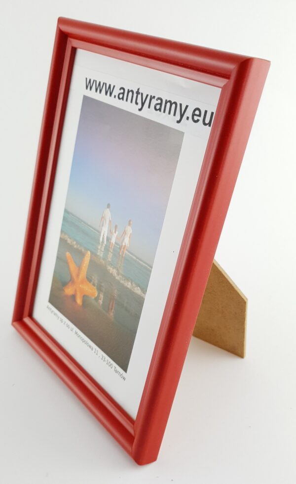 059C (6) Rama Drewniana Czerwona – Soczysta Energia – Seria 059C