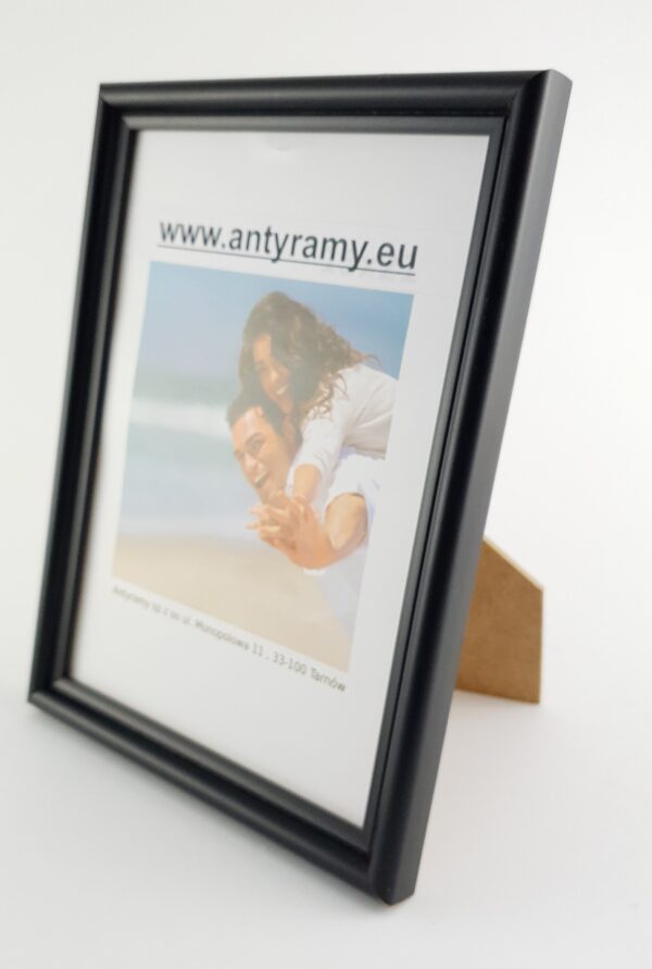 Rama Drewniana Czarna Klasyczna – Półokrągła – Profil 060 / Profil 060/