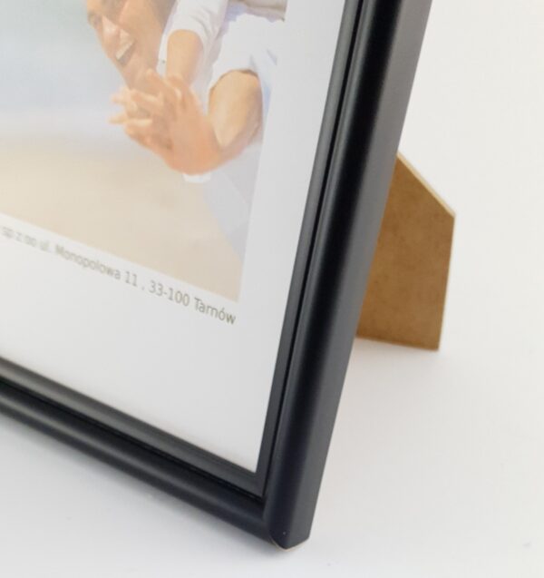 Rama Drewniana Czarna Klasyczna – Półokrągła – Profil 060 / Profil 060/