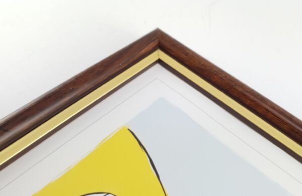 060db (12) Rama Drewniana Orzech ze Złotym Paskiem – Szlachetna Natura 060 DB