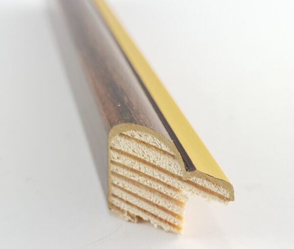 060db (19) Rama Drewniana Orzech ze Złotym Paskiem – Szlachetna Natura 060 DB