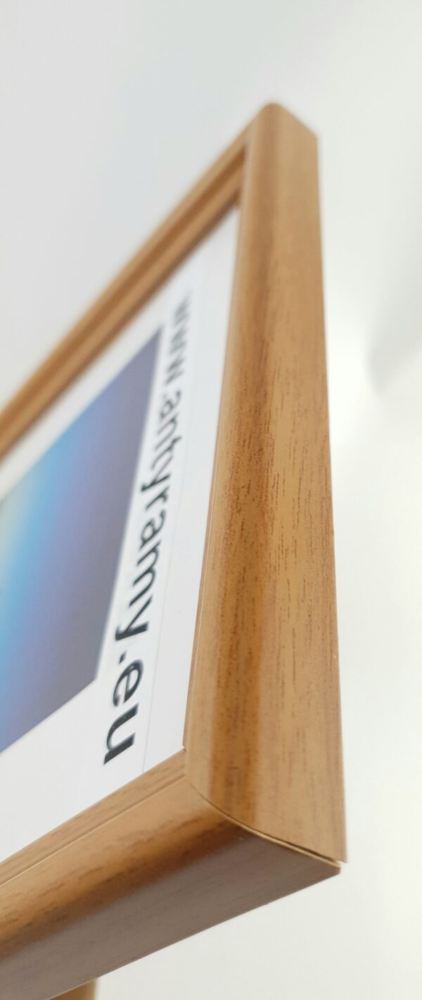 Rama Drewniana Jasny Brąz (Grusza) – Naturalne Ciepło – Seria 060GRB