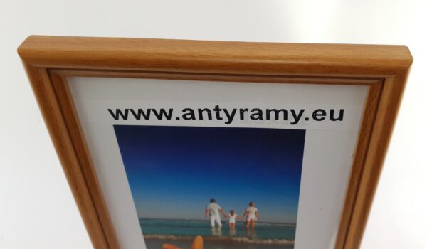 Rama Drewniana Jasny Brąz (Grusza) – Naturalne Ciepło – Seria 060GRB