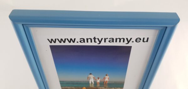 095n (4) Rama Drewniana Błękitna – Pastelowa Świeżość – Seria 059 N