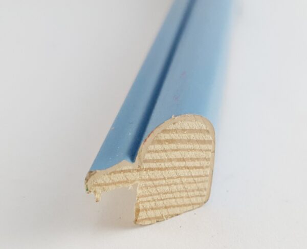 095n (9) Rama Drewniana Błękitna – Pastelowa Świeżość – Seria 059 N