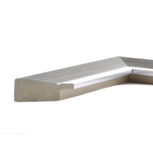 Rama Foto Stalowy Antracyt ze Srebrną Wstawką – Seria Gloria