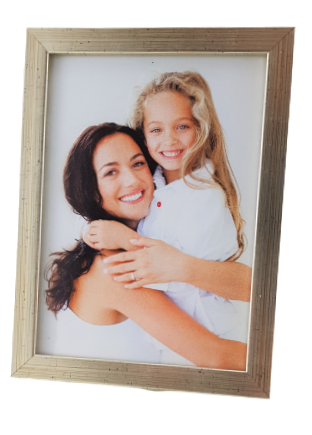 Rama Srebrna Przecierana Złotem – Vintage – Profil 15 mm /7214 SC/