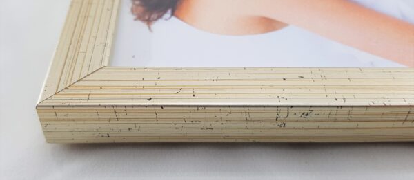 Rama Srebrna Przecierana Złotem – Vintage – Profil 15 mm /7214 SC/