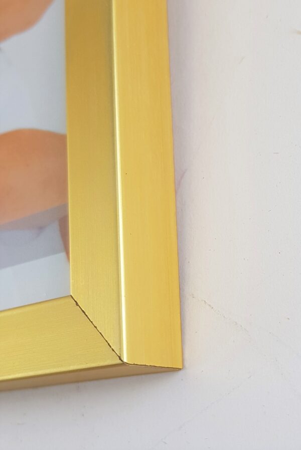 Rama Złoty Połysk – Profil Minimalistyczny 15 mm  /7214 ZND/