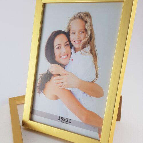 Rama Złoty Połysk – Profil Minimalistyczny 15 mm  /7214 ZND/