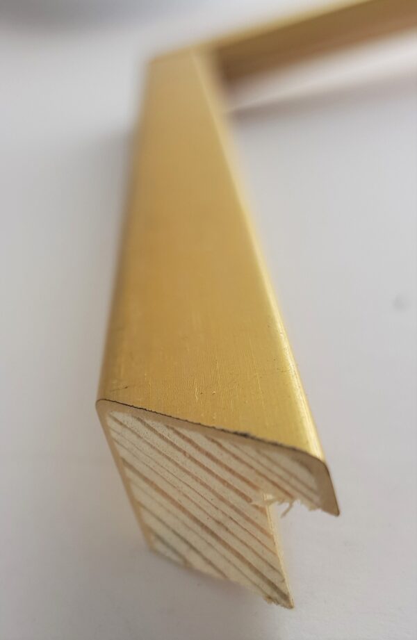 Rama Złoty Połysk – Profil Minimalistyczny 15 mm  /7214 ZND/