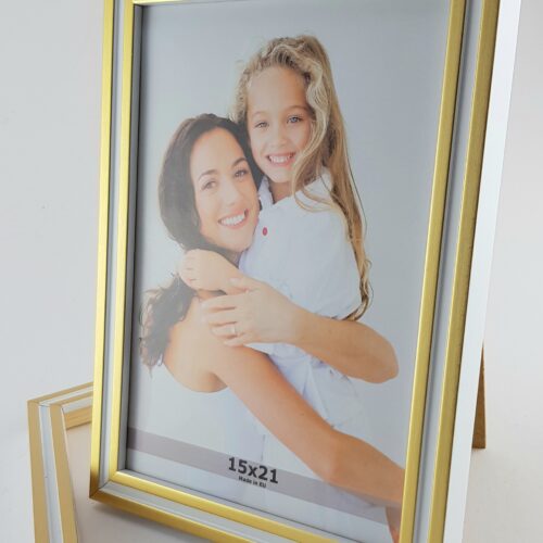 20200321_201550 Rama Drewniana Biała ze Złotem – Nowoczesna Elegancja-1717 BZ