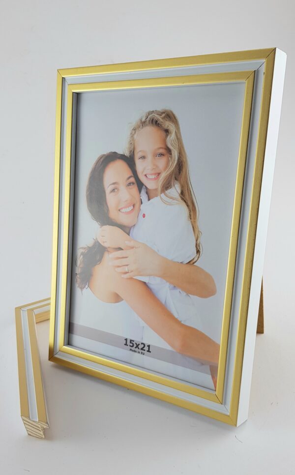 20200321_201550 Rama Drewniana Biała ze Złotem – Nowoczesna Elegancja-1717 BZ