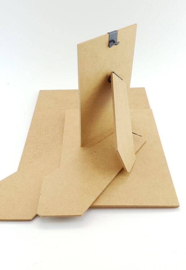 Plecy do ramek z podpórką i zawieszką – Tyły do ramki HDF (9x13 - 30x40 cm) – Wybierz swój wariant!