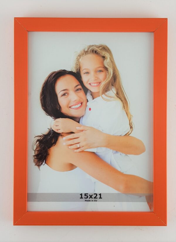 Rama Pomarańczowy Mat – Soczysta Energia – Profil 15 mm /7214 P/