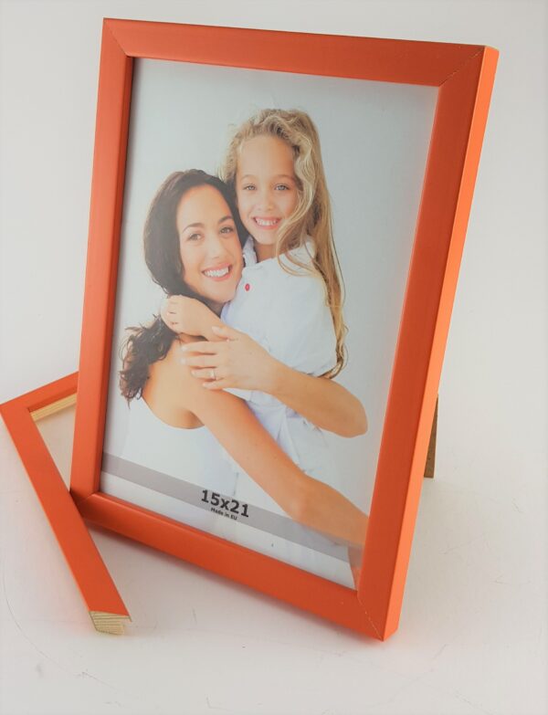 Rama Pomarańczowy Mat – Soczysta Energia – Profil 15 mm /7214 P/