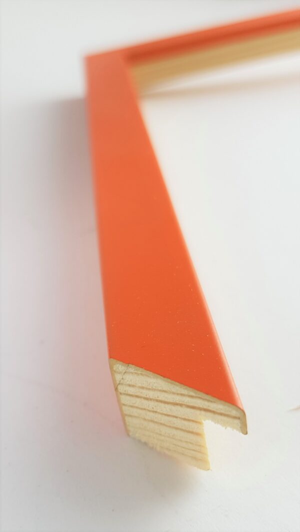 Rama Pomarańczowy Mat – Soczysta Energia – Profil 15 mm /7214 P/