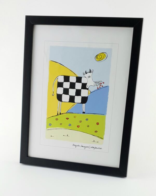 Rama Czarna Prosta – Profil Minimalistyczny 15mm  /7214 A/