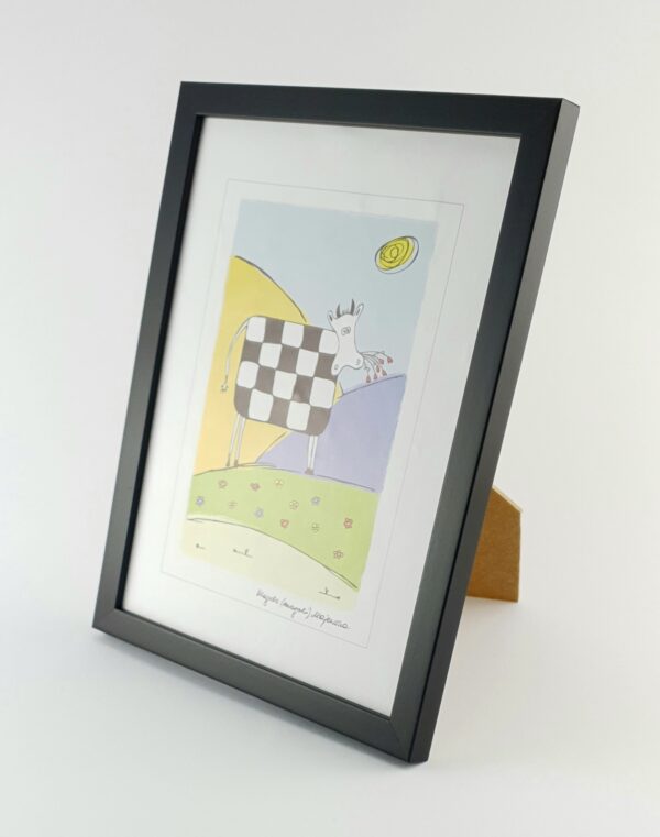 Rama Czarna Prosta – Profil Minimalistyczny 15mm  /7214 A/