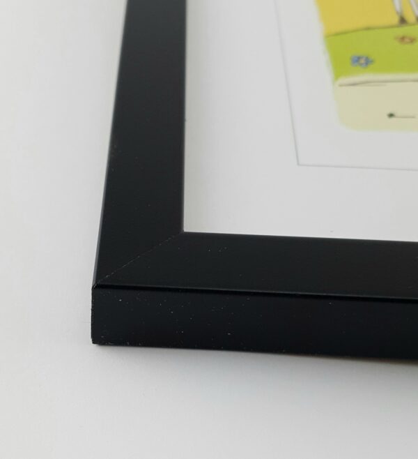 Rama Czarna Prosta – Profil Minimalistyczny 15mm  /7214 A/