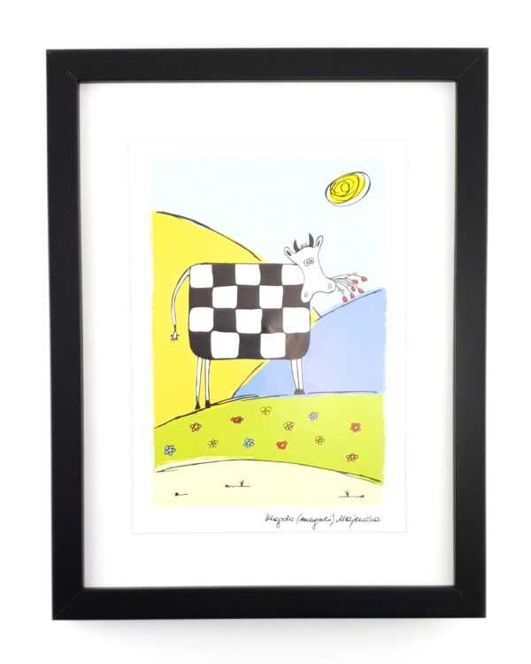 Rama Czarna Prosta – Profil Minimalistyczny 15mm  /7214 A/