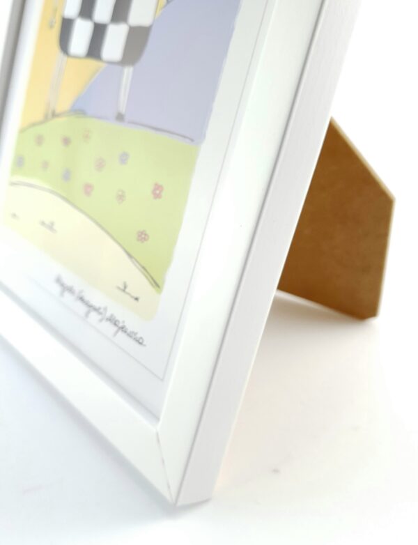 Rama Biały Mat – Profil Minimalistyczny 15 mm  /7214 BI/