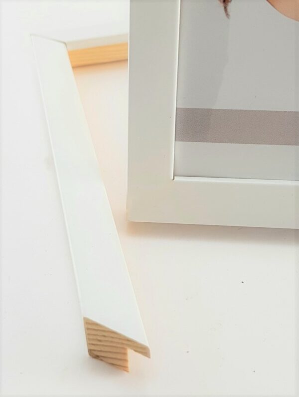 Rama Biały Mat – Profil Minimalistyczny 15 mm  /7214 BI/