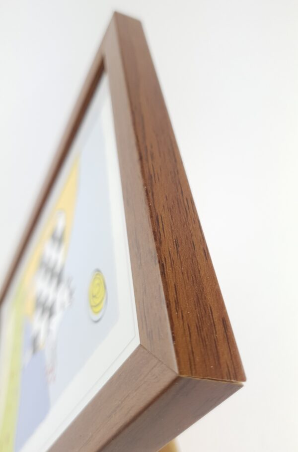 Rama Brązowa – Naturalny Brąz – Profil Minimalistyczny 15 mm /7214 M/