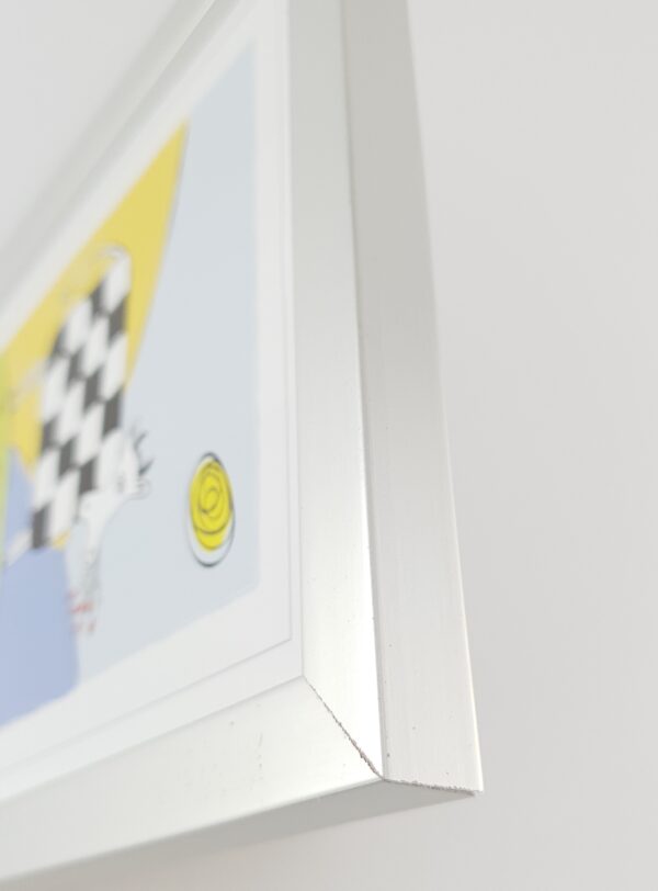 Rama Bardzo Jasne Srebro – Pure Silver – Profil Minimalistyczny 15 mm /7214 SD/