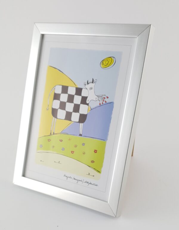 Rama Bardzo Jasne Srebro – Pure Silver – Profil Minimalistyczny 15 mm /7214 SD/