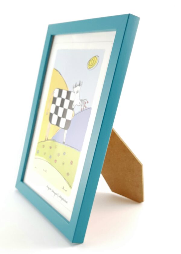 Rama Turkusowy Mat – Morski Powiew – Profil Minimalistyczny 15 mm /7214 TM/