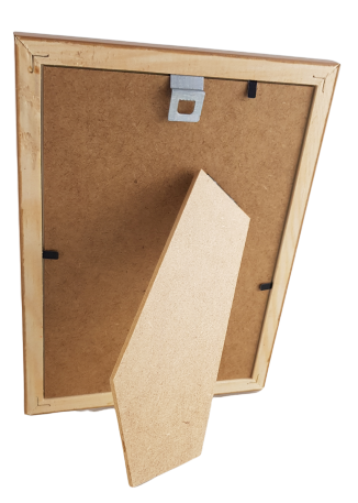 915 gr -t Rama Drewniana Grusza ze Złotymi Liniami – Klasyczne Ciepło – Seria 915 /GR/