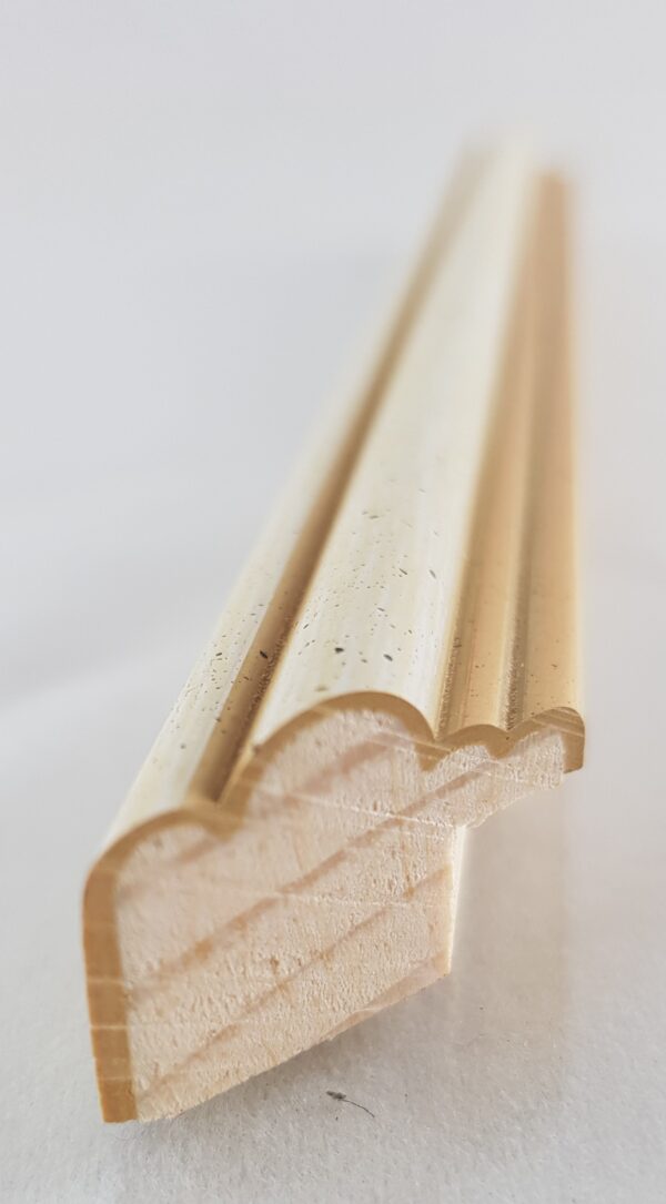 Rama Drewniana Złota Szampańska Nakrapiana – Klasyczny Styl – Seria 915 /BK/