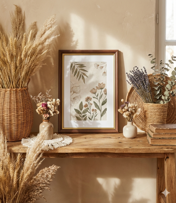 Rama Egzotyczne Drewno – Smukły Minimalizm 14 mm /A78/