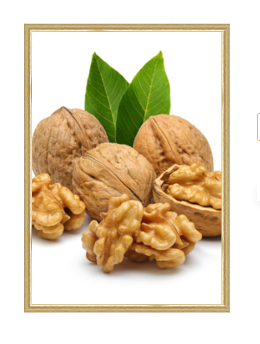 Rama z Tworzywa Jasny Dąb ze Złotym Paskiem – Nowoczesny Szyk 060pJBZP