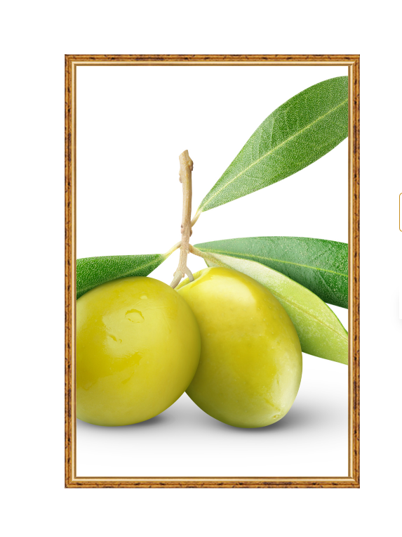 Rama z Tworzywa Złota Antyczna / Marmur – Klasyczny Szyk 060pSZ