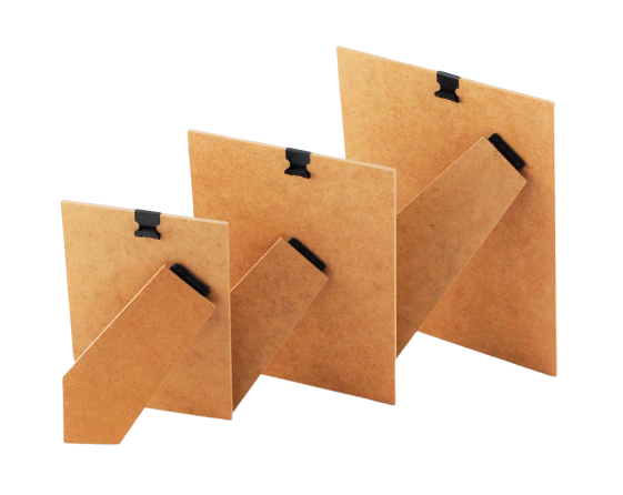Plecy do ramek z podpórką i zawieszką – Tyły do ramki HDF (9x13 - 30x40 cm) – Wybierz swój wariant!