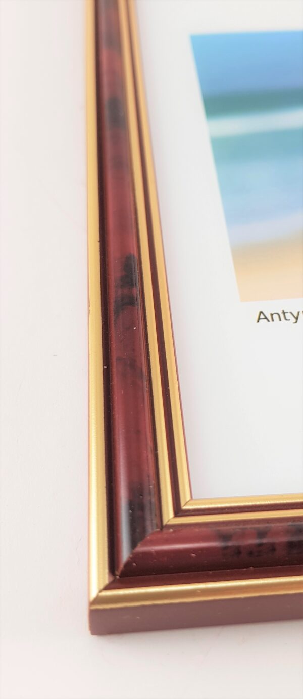 foto915MC (5) Rama Drewniana Mahoń z Podwójnym Złotem – Królewski Prestiż – Seria 915 /MC/