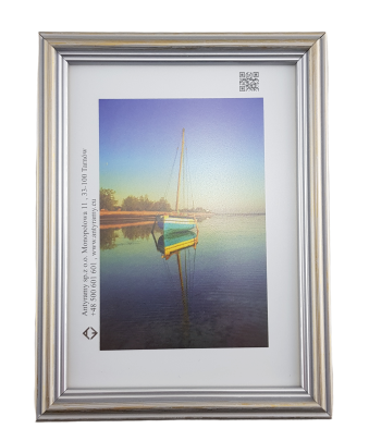 Rama Drewniana Srebrna Antyczna – Klasyczna Elegancja– Seria 915 /SP/