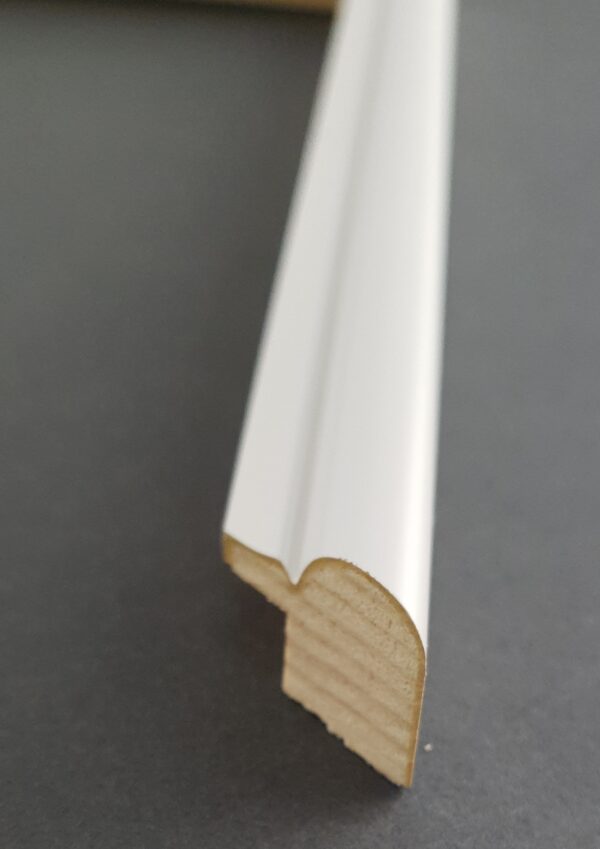 ramka 058 (6) Rama Drewniana Biała Matowa – Klasyczny Minimalizm – / Profil 058 /