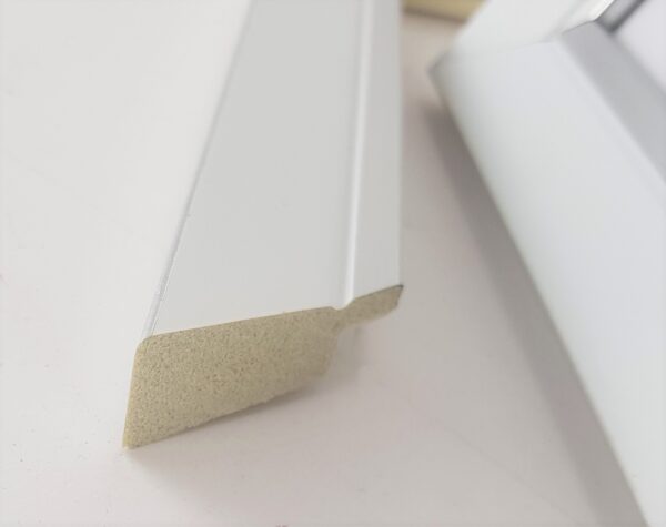 ramka foto g00 (7) Nowoczesna Rama Foto Biała ze Srebrną Wstawką – Seria Gloria