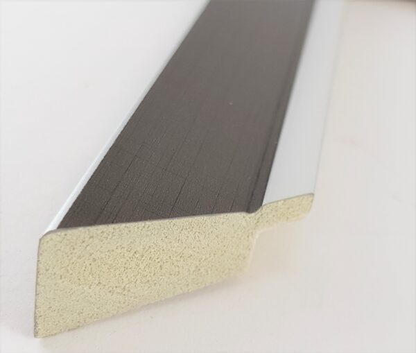 Rama Foto Stalowy Antracyt ze Srebrną Wstawką – Seria Gloria