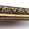 Rama Drewniana Bogato Zdobiona – Antyczny Brąz ze Złotem – Seria 116 C (30x20 mm)