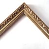 Rama Drewniana Bogato Zdobiona – Antyczny Brąz ze Złotem – Seria 116 BR (30x20 mm)