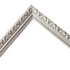 20260316_185044 Rama Drewniana Bogato Zdobiona – Biała ze Srebrem – Seria 116 BS (30x20 mm)