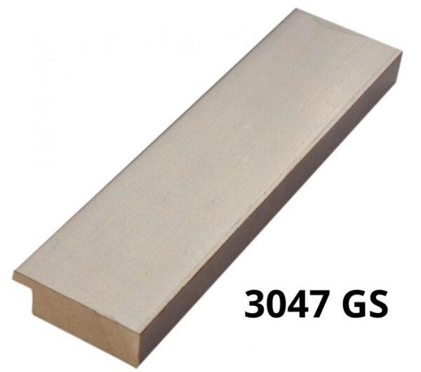 Nowoczesna Listwa Drewniana do Oprawy Obrazów – Seria 3047 (Płaski Profil)